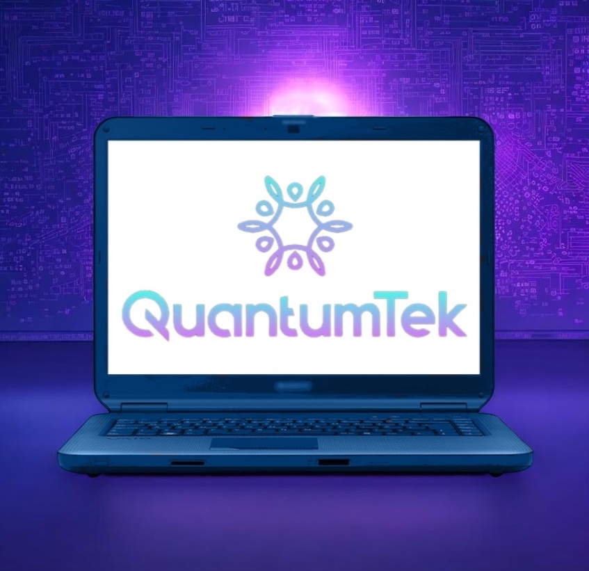QuantumTek hero artwork